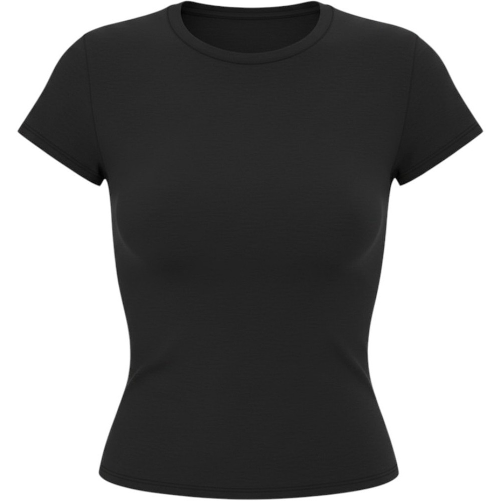 Skims Fits Everybody Short Sleeve T-Shirt Onyx Black TP-TSH-9048 XL